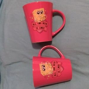 2#mugs Nickelodeon SpongeBob cups/mugs